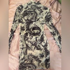 See through going out dress